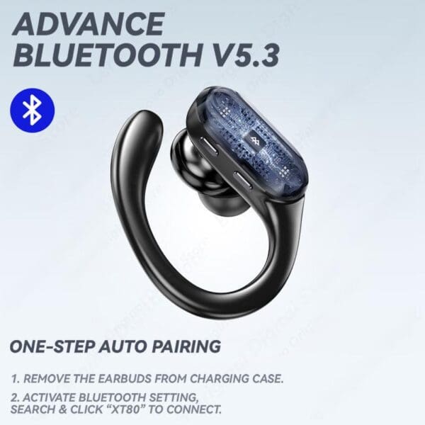 XT80 True Wireless Bluetooth 5.3 Earphones - Image 3