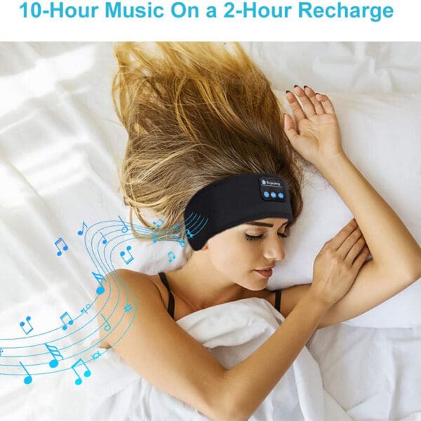 Wireless Bluetooth Headband Headphones for Sports, Sleep & Relaxation - Image 5