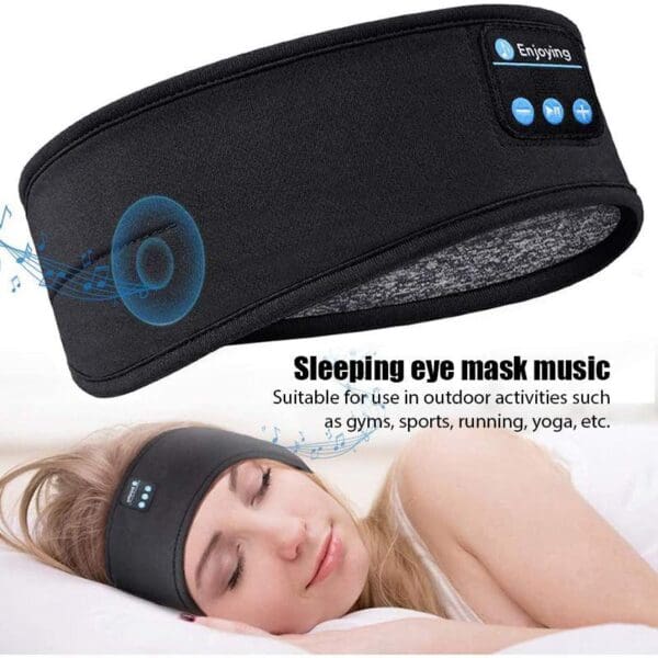 Wireless Bluetooth Headband Headphones for Sports, Sleep & Relaxation - Image 2