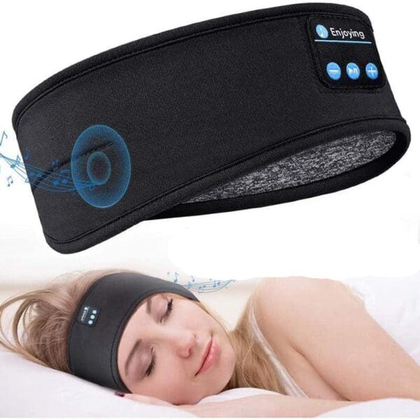 Wireless Bluetooth Headband Headphones for Sports, Sleep & Relaxation