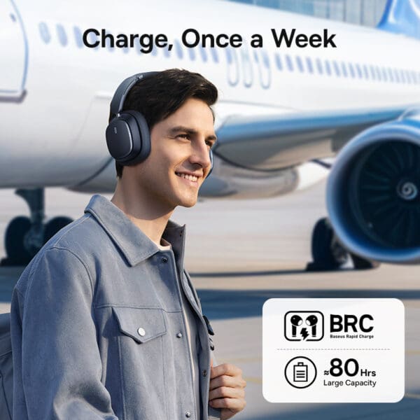 Wireless Hybrid Noise-Canceling Bluetooth Headphones - Image 5