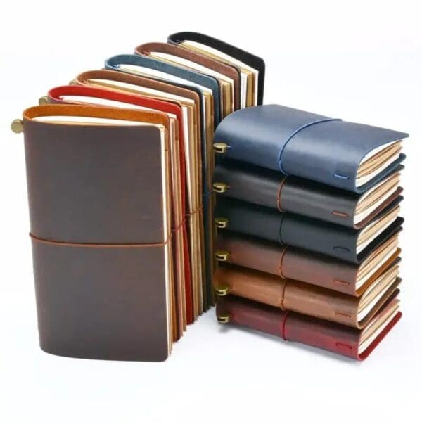 Vintage Handmade Genuine Leather Notebook