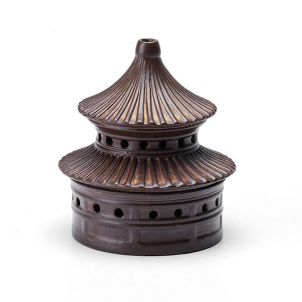 Elegant Ceramic Pagoda Incense Burner for Aromatherapy - Image 6