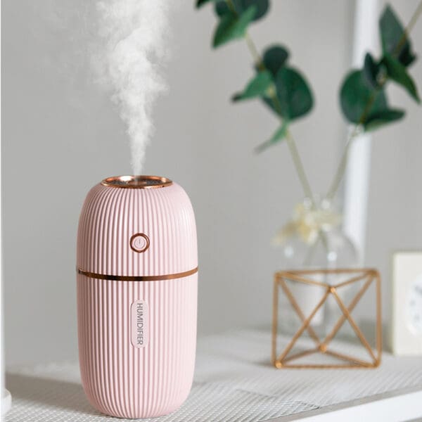 300ML Ultrasonic USB Aroma Diffuser with Color Night Lamp - Image 2