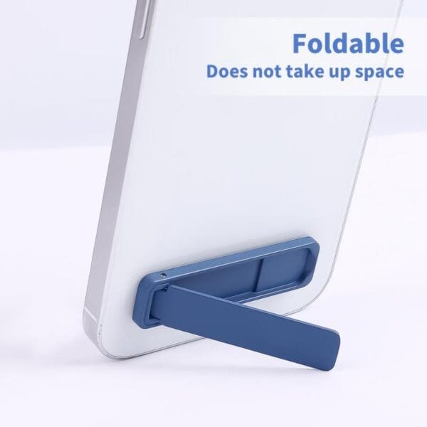 Ultra Thin Mini Metal Folding Mobile Phone Holder - Image 4