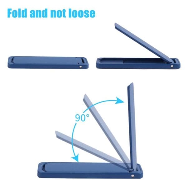 Ultra Thin Mini Metal Folding Mobile Phone Holder - Image 6