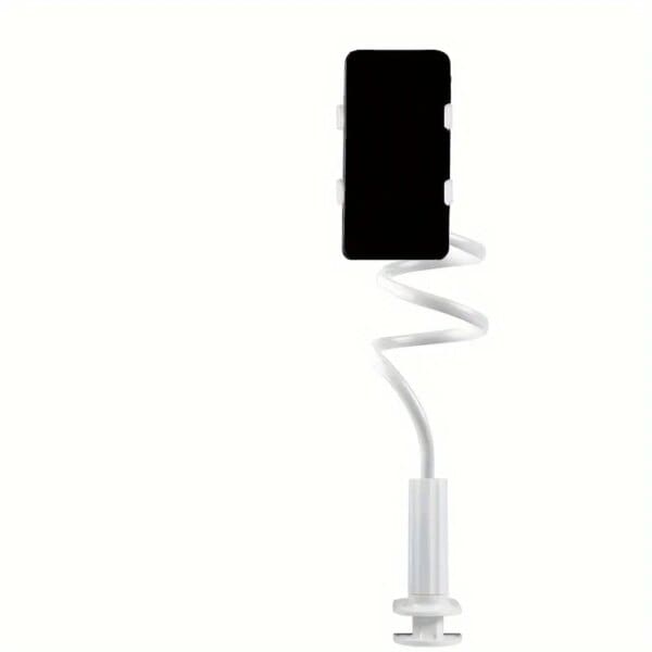 138cm Flexible Long Arm Gooseneck Phone Holder with Grip and Clamp - Image 7