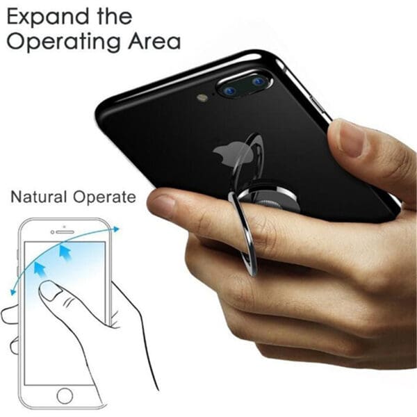 Magnetic Finger Ring Holder for Smartphones - Image 5