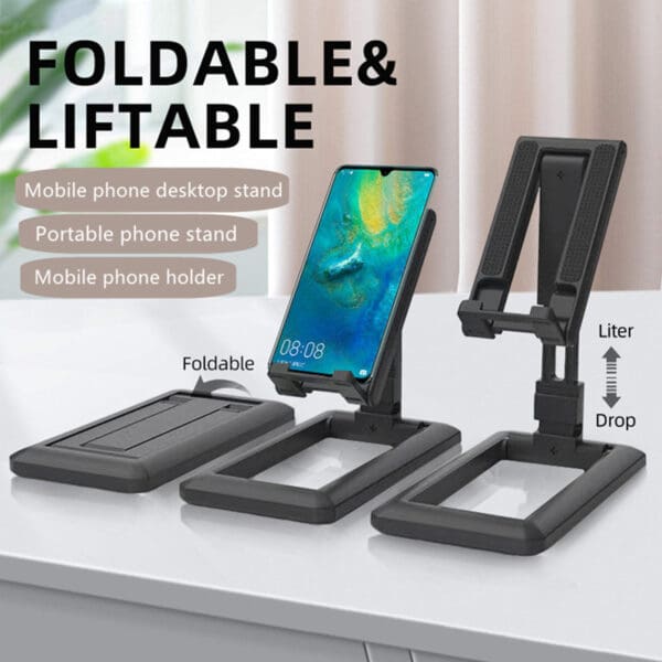 Compact Foldable Mobile Phone Stand - Image 2