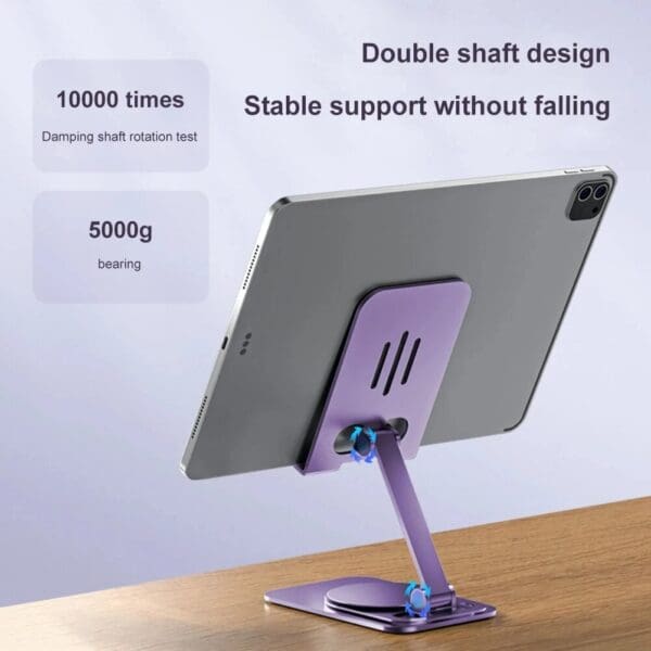 360 Degree Rotating Foldable Mobile & Tablet Stand - Image 4