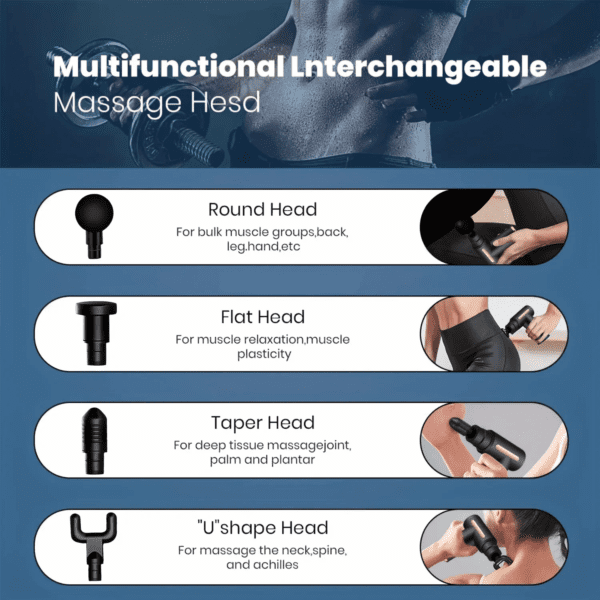 Portable Electric Percussion Massage Gun - Image 6