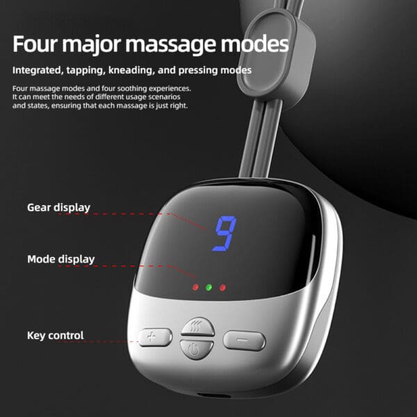 Mini Smart Neck and Shoulder Massager with Heat - Image 2