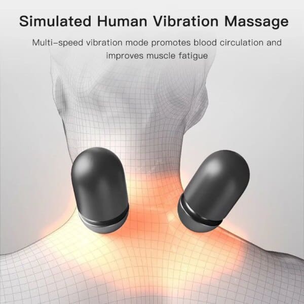 Electric Cervical Neck Pillow with Heat and Vibration Massage - Image 5