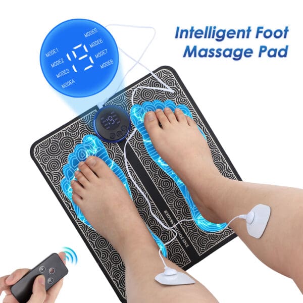 Electric EMS Foot Massager Mat - Pain Relief & Muscle Stimulation - Image 2