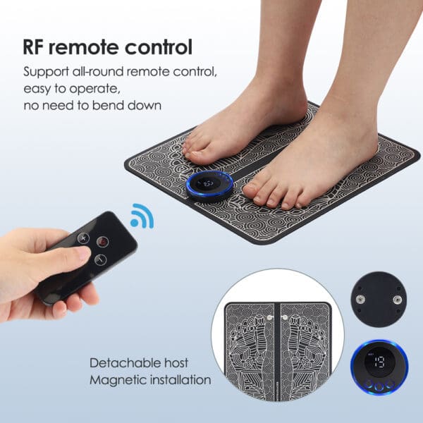 Electric EMS Foot Massager Mat - Pain Relief & Muscle Stimulation - Image 8