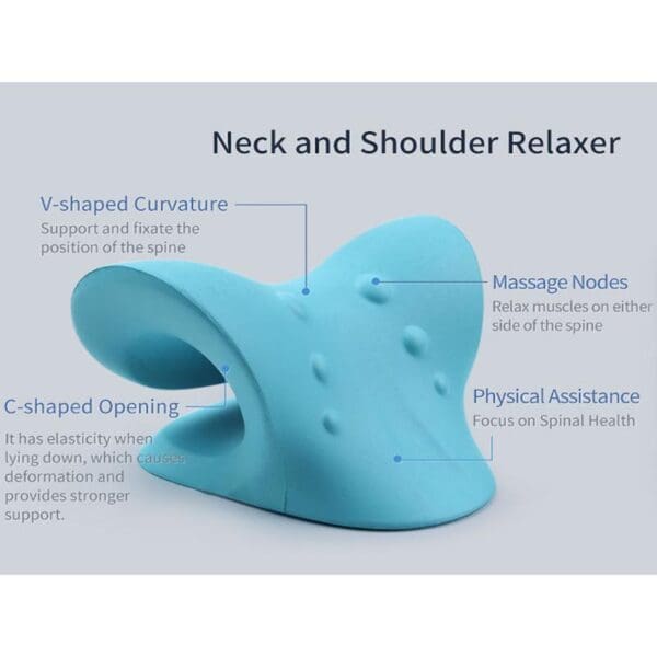 Neck Stretcher and Massager for Pain Relief and Cervical Correction - Image 5