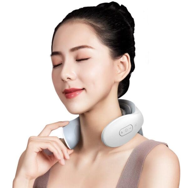 Smart Neck and Shoulder Massager with Heat and Vibration