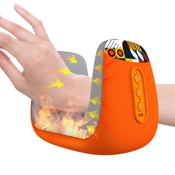 Electric Hand Massager with Air Compression and Heat for Arthritis and Finger Numbness