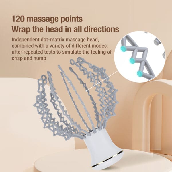 12-Claws Electric Head Scalp Massager - Image 4