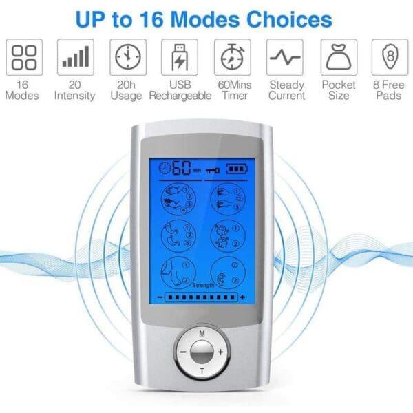 16-Mode Electric Muscle Stimulator and Body Massager - Image 5