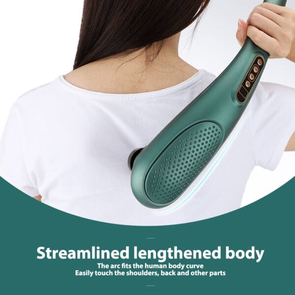 15-Level Deep Tissue Massage Stick with Wireless Heating & Vibration - Image 5