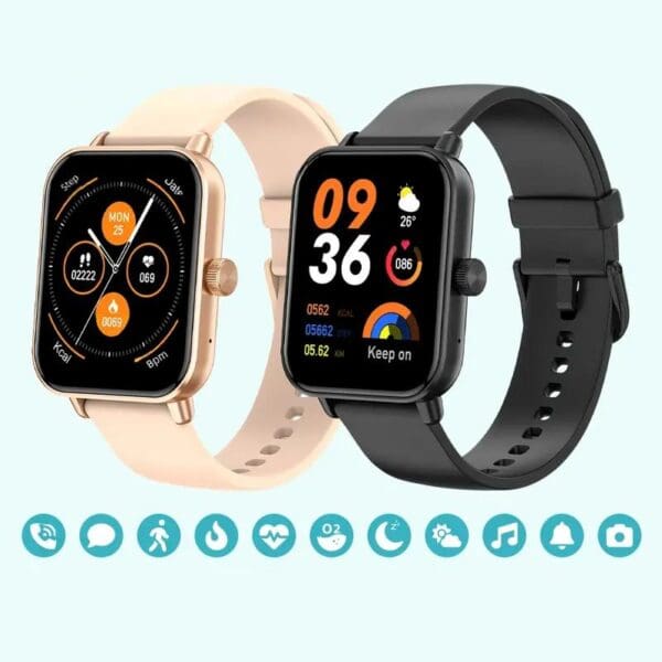 Voice Calling Smart Watch with 1.9" Screen, 24H Health Monitor, and 100+ Sports Modes