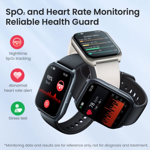 Ultimate Fitness Smart Watch with Heart Rate and SpO2 Monitoring - Image 2