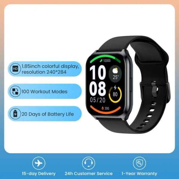 Ultimate Fitness Smart Watch with Heart Rate and SpO2 Monitoring - Image 7