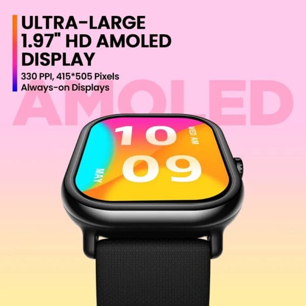 Voice Calling Smart Watch with Ultra-big HD AMOLED Screen and Health Tracking - Image 3