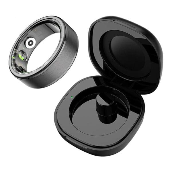 Smart Health Monitoring Ring with 39-Day Battery Life and Waterproof Design - Image 2