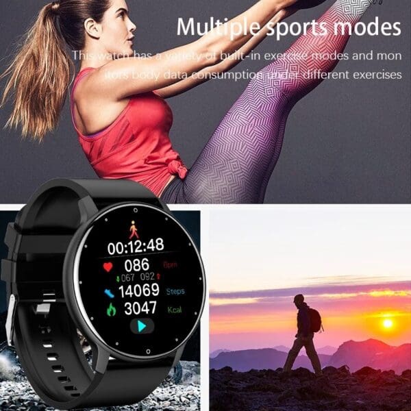 Smart Watch: Real-time Activity Tracker & Heart Rate Monitor - Image 3