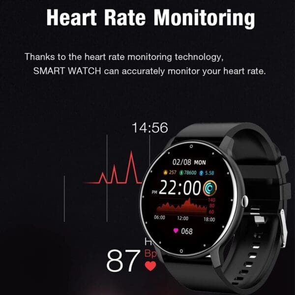 Smart Watch: Real-time Activity Tracker & Heart Rate Monitor - Image 5