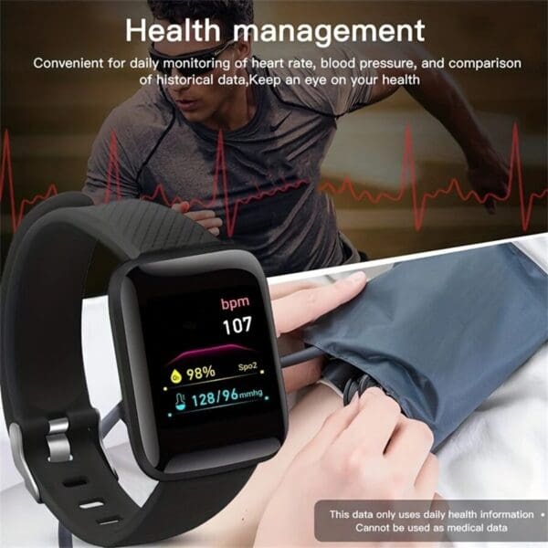 Multifunction Smartwatch with Message Remind, Music Control, and Sports Tracking - Image 3