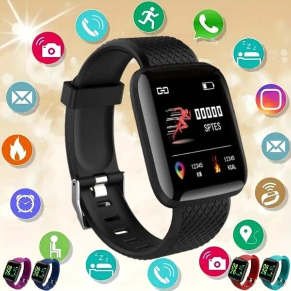 Multifunction Smartwatch with Message Remind, Music Control, and Sports Tracking - Image 7