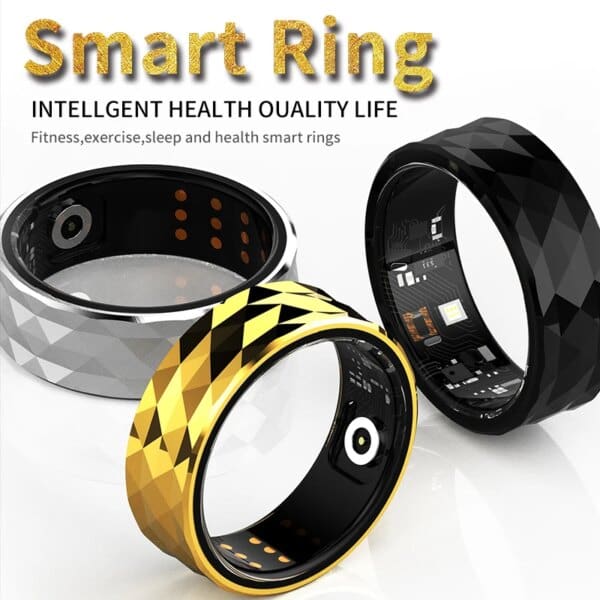 Smart Fitness Ring: Heart Rate, Blood Oxygen, Sleep & Activity Tracker - Image 2