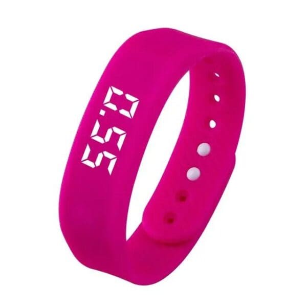 T5 Smart Waterproof Fitness Tracker with LED Display and Sleep Monitor