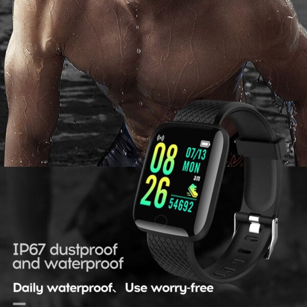 D13 Waterproof Smartwatch with Heart Rate & Fitness Tracker for Android and iOS - Image 5