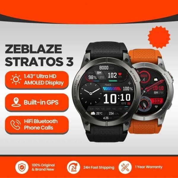 Premium GPS Smart Watch with Ultra HD Display and Bluetooth Calls - Image 7