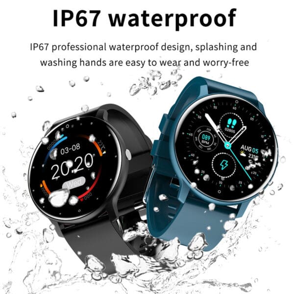 Smart Fitness Watch with Full Touch Screen & IP68 Waterproof - Image 7