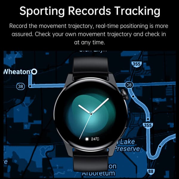 Luxury Waterproof GPS Smartwatch with Fitness Tracker - Image 6