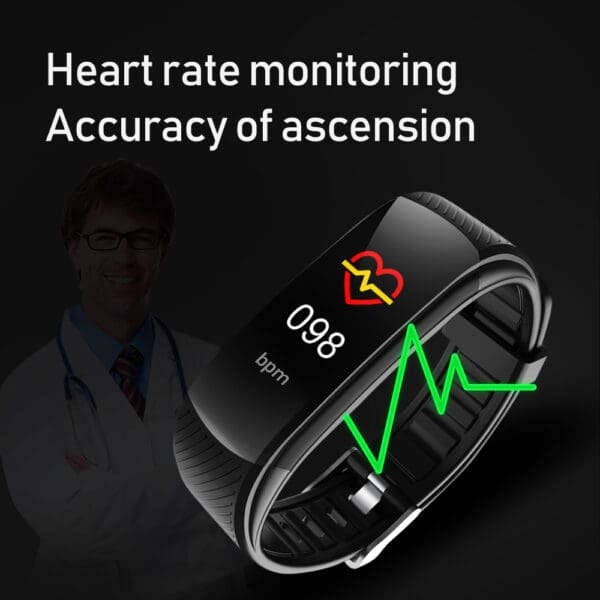 Smart Fitness Watch with Heart Rate Monitor and Weather Features - Image 4