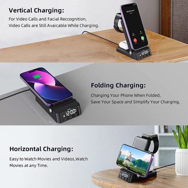 15W 4-in-1 Wireless Charging Stand - Image 4