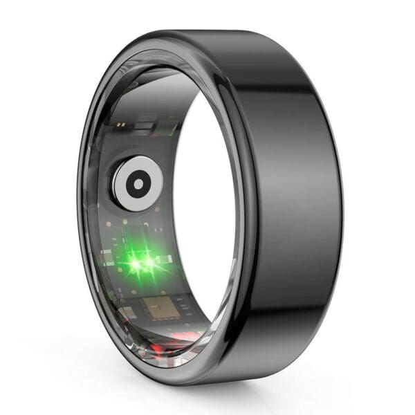 Smart Ring with Health Monitoring & Waterproof Titanium Shell - Image 2