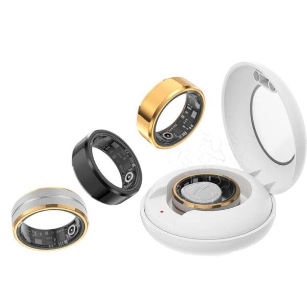 Smart Ring with Heart Rate, Blood Oxygen, and Sleep Monitor